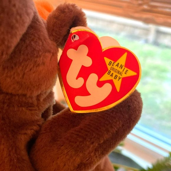 Rare Ty Beanie Baby -  Chocolate the Moose - Style Number #04015 - Picture 4 of 8
